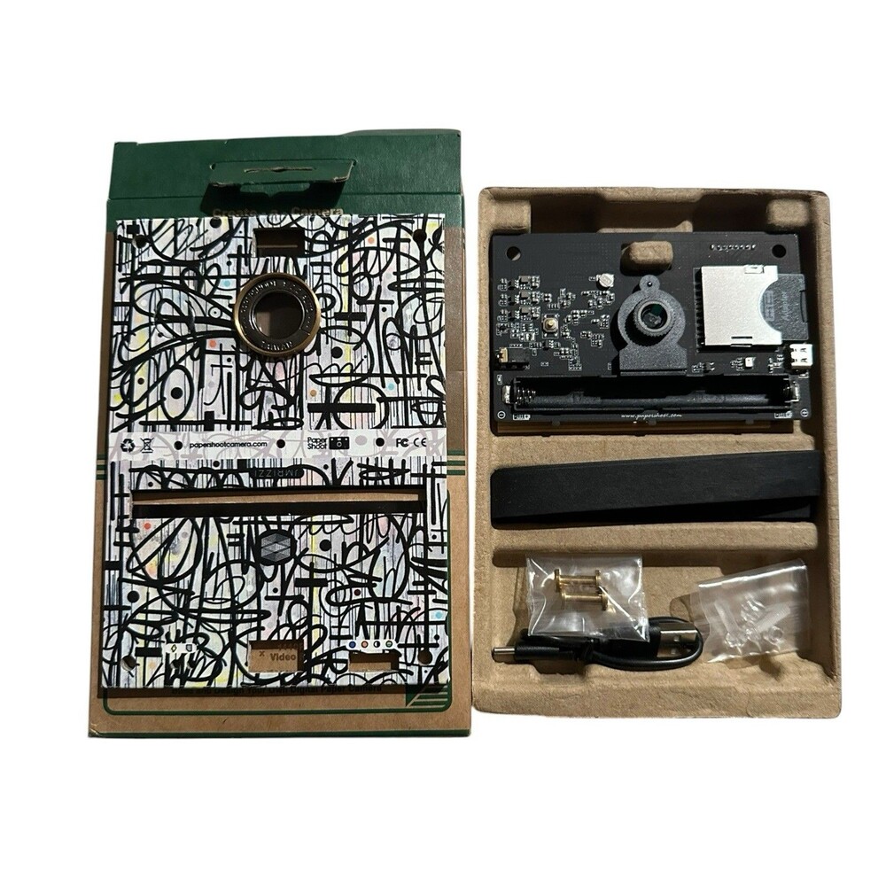 Paper Shoot Create a Camera Kit New Open Box - Picture 3 of 3